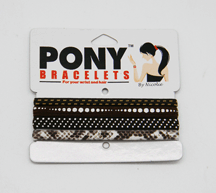 Multi Browns Pony Bracelets